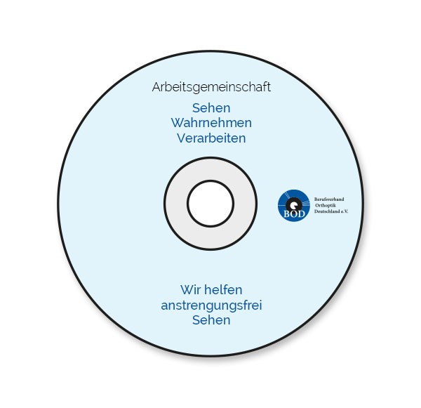 CD der AG S-W-V „Wir helfen anstrengungsfrei Sehen“ Information für Eltern und interdisziplinäre Be
